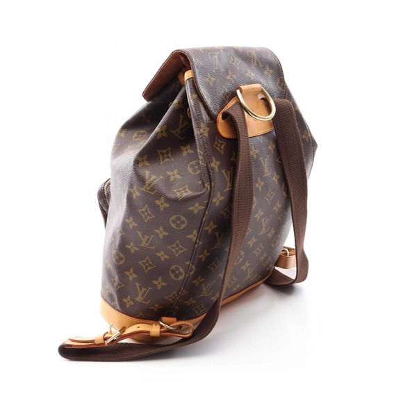 LOUIS VUITTON Brown Monogram Leather Backpack main image 8